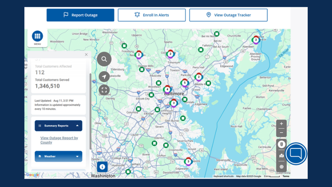 BGE Warns Of Possible Blackouts After Power Plant Disconnection; Maryland Freedom Caucus Blames State Energy Policies